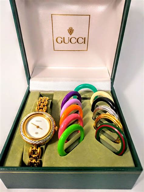 paolo gucci black watch|gucci watch bezel interchangeable.